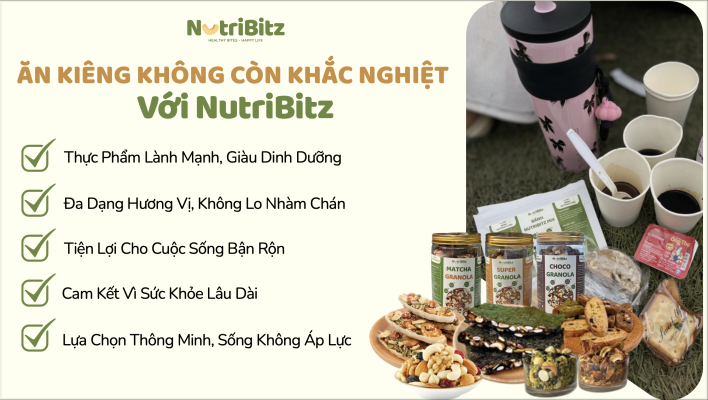 Ăn Kiêng Không Còn Khắc Nghiệt Với NutriBitz