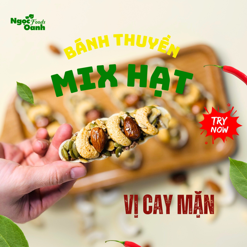 Bánh thuyền mix hạt là gì? Tìm hiểu món bánh ăn vặt healthy đang được ưa chuộng hiện nay