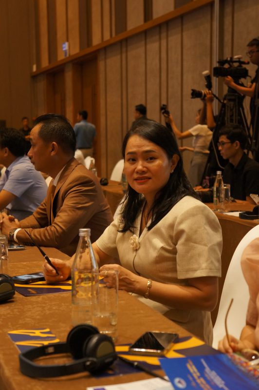 Founder Ngọc Oanh Foods tại Hội nghị kết nối giao thương và xúc tiến xuất khẩu